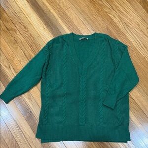 Philosophy Emerald V-Neck Sweater
